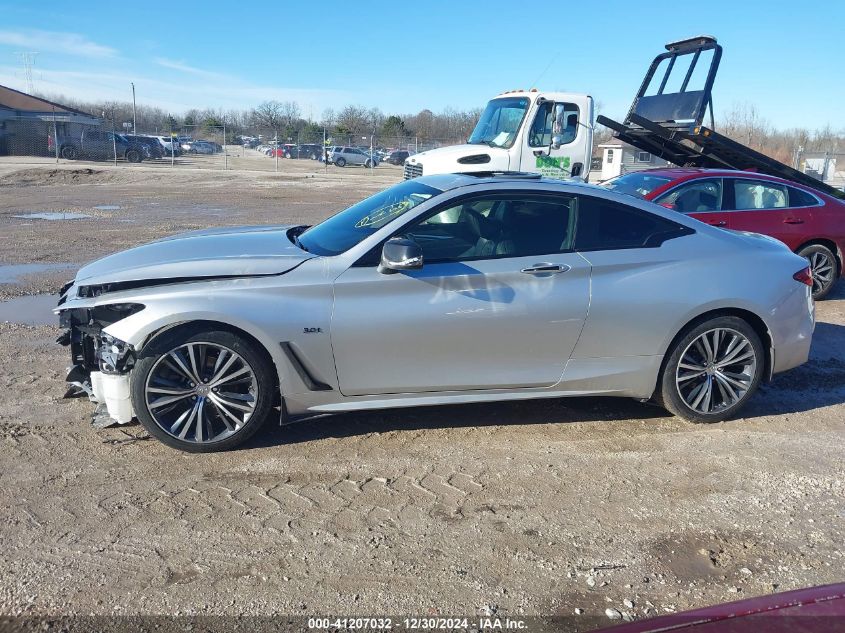 2018 Infiniti Q60 3.0T Luxe VIN: JN1EV7EK0JM342586 Lot: 41207032