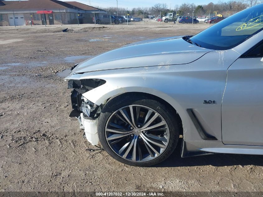 2018 Infiniti Q60 3.0T Luxe VIN: JN1EV7EK0JM342586 Lot: 41207032