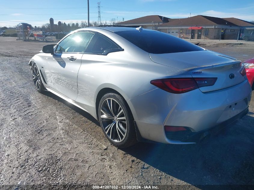 2018 Infiniti Q60 3.0T Luxe VIN: JN1EV7EK0JM342586 Lot: 41207032