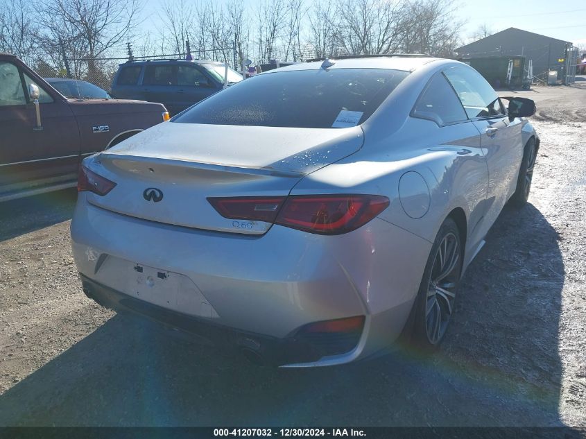 2018 Infiniti Q60 3.0T Luxe VIN: JN1EV7EK0JM342586 Lot: 41207032