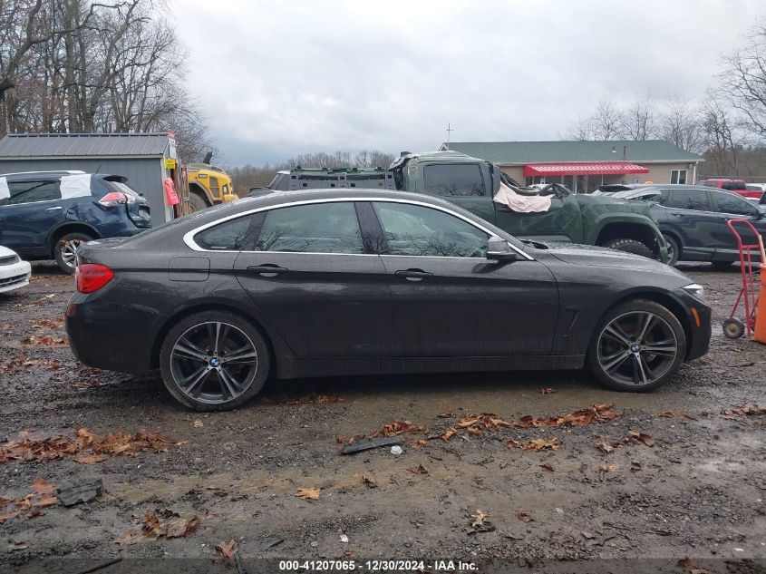 2018 BMW 430I Gran Coupe xDrive VIN: WBA4J3C58JBG96572 Lot: 41207065