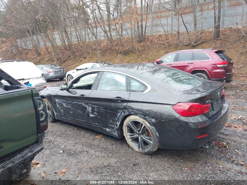 2018 BMW 430I Gran Coupe xDrive VIN: WBA4J3C58JBG96572 Lot: 41207065