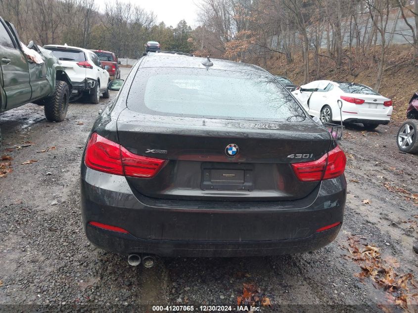 2018 BMW 430I Gran Coupe xDrive VIN: WBA4J3C58JBG96572 Lot: 41207065