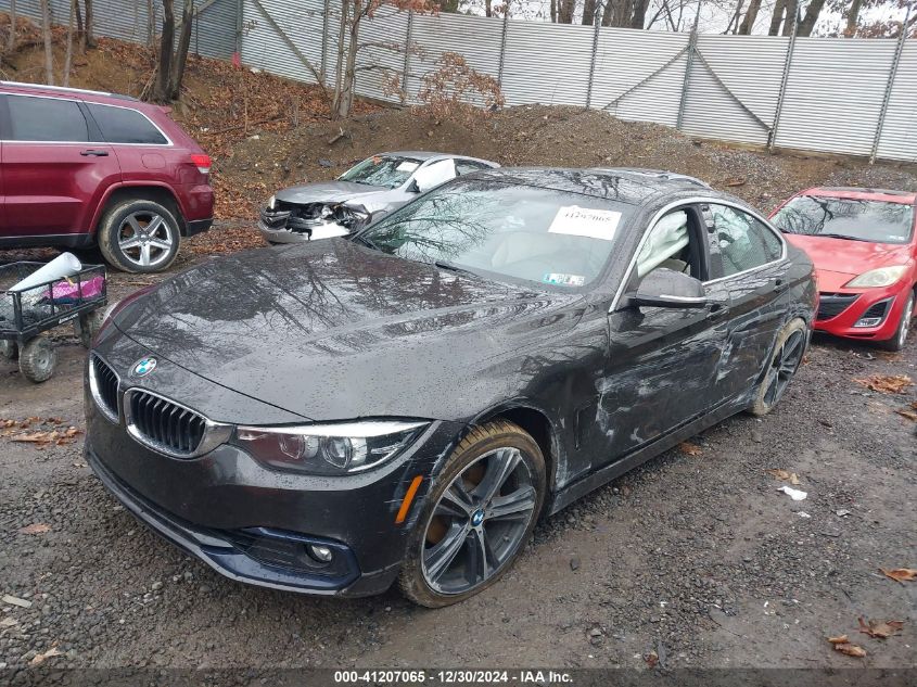 2018 BMW 430I Gran Coupe xDrive VIN: WBA4J3C58JBG96572 Lot: 41207065