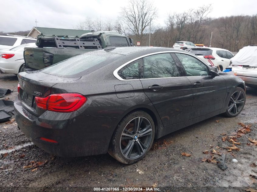 2018 BMW 430I Gran Coupe xDrive VIN: WBA4J3C58JBG96572 Lot: 41207065