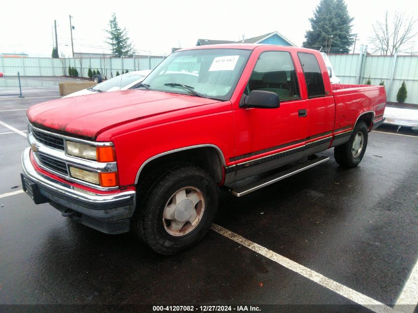 1996 Chevrolet Gmt-400 K1500 VIN: 1GCEK19M5TE167179 Lot: 41207082