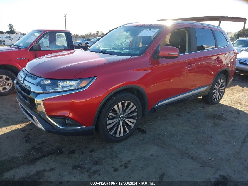 2019 Mitsubishi Outlander Se/Sel/Le VIN: JA4AD3A33KZ014762 Lot: 41207106