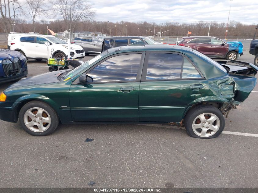 2000 Mazda Protege Es VIN: JM1BJ2231Y0263683 Lot: 41207116