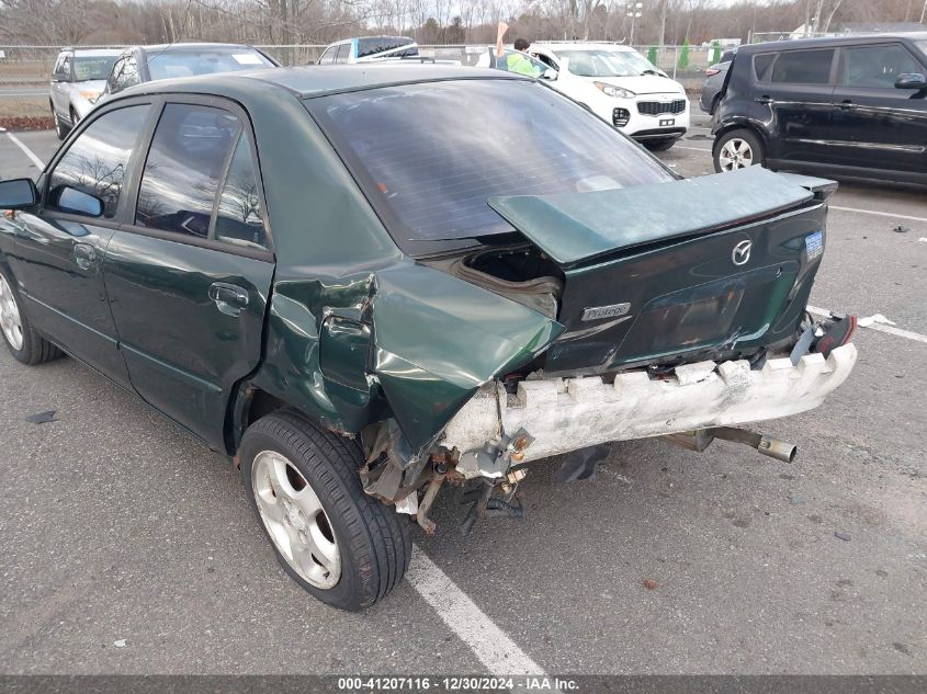 2000 Mazda Protege Es VIN: JM1BJ2231Y0263683 Lot: 41207116