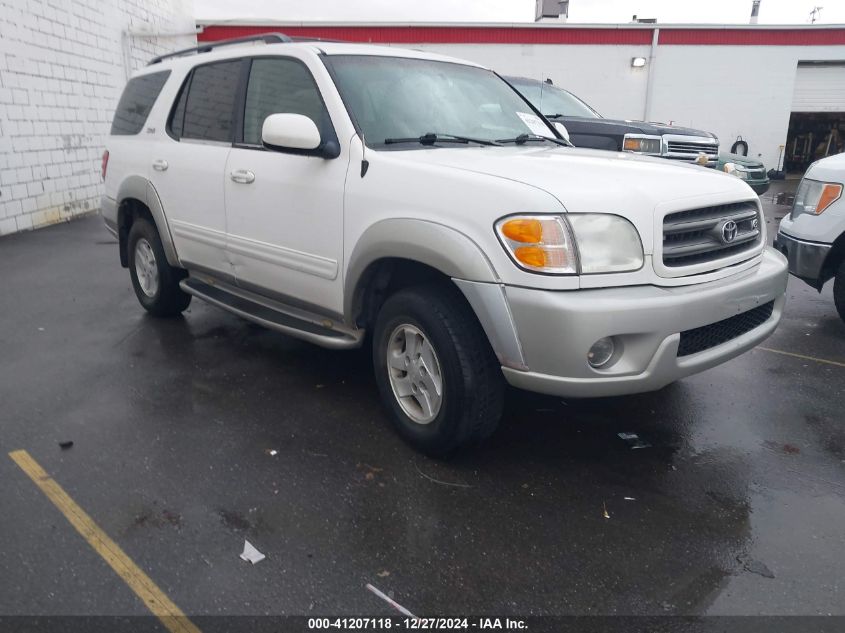 2002 Toyota Sequoia Sr5 V8 VIN: 5TDZT34AX2S092334 Lot: 41207118