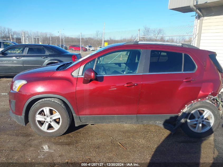 2016 Chevrolet Trax Lt VIN: 3GNCJLSB8GL201501 Lot: 41207127