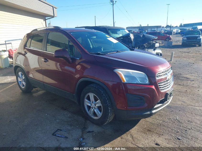 2016 Chevrolet Trax Lt VIN: 3GNCJLSB8GL201501 Lot: 41207127