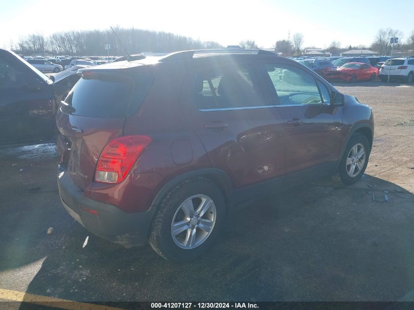 2016 Chevrolet Trax Lt VIN: 3GNCJLSB8GL201501 Lot: 41207127