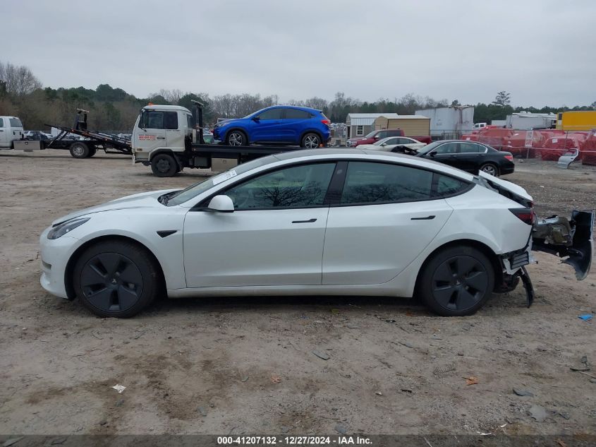 2023 Tesla Model 3 Long Range Dual Motor All-Wheel Drive VIN: 5YJ3E1EB9PF393622 Lot: 41207132