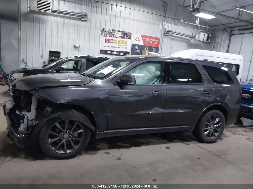 2018 Dodge Durango Gt Awd VIN: 1C4RDJDG0JC171906 Lot: 41207156