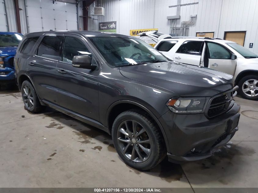 2018 Dodge Durango Gt Awd VIN: 1C4RDJDG0JC171906 Lot: 41207156