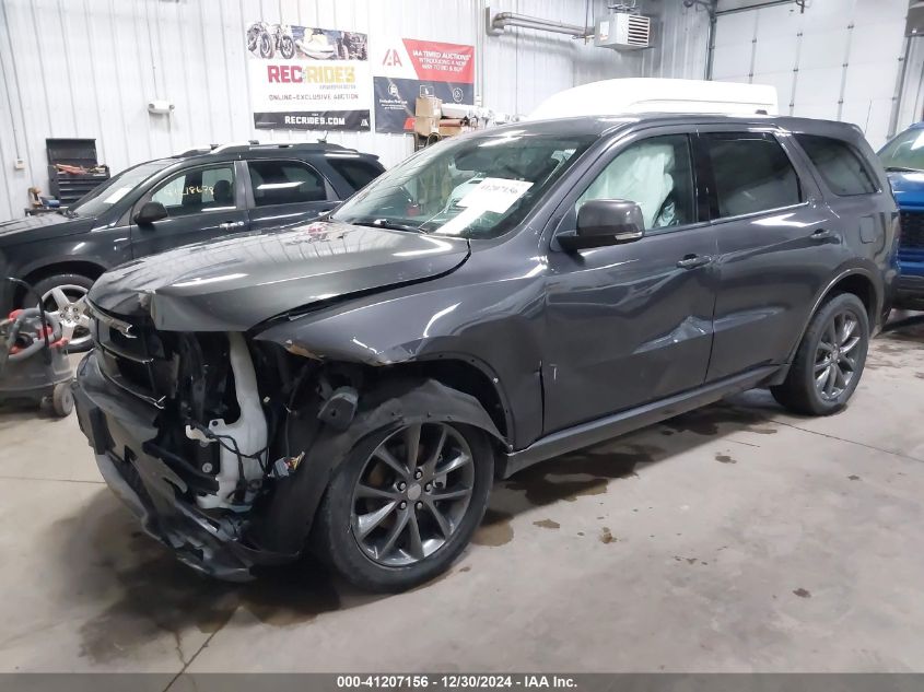 2018 Dodge Durango Gt Awd VIN: 1C4RDJDG0JC171906 Lot: 41207156