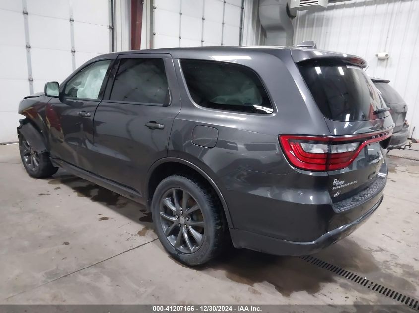 2018 Dodge Durango Gt Awd VIN: 1C4RDJDG0JC171906 Lot: 41207156