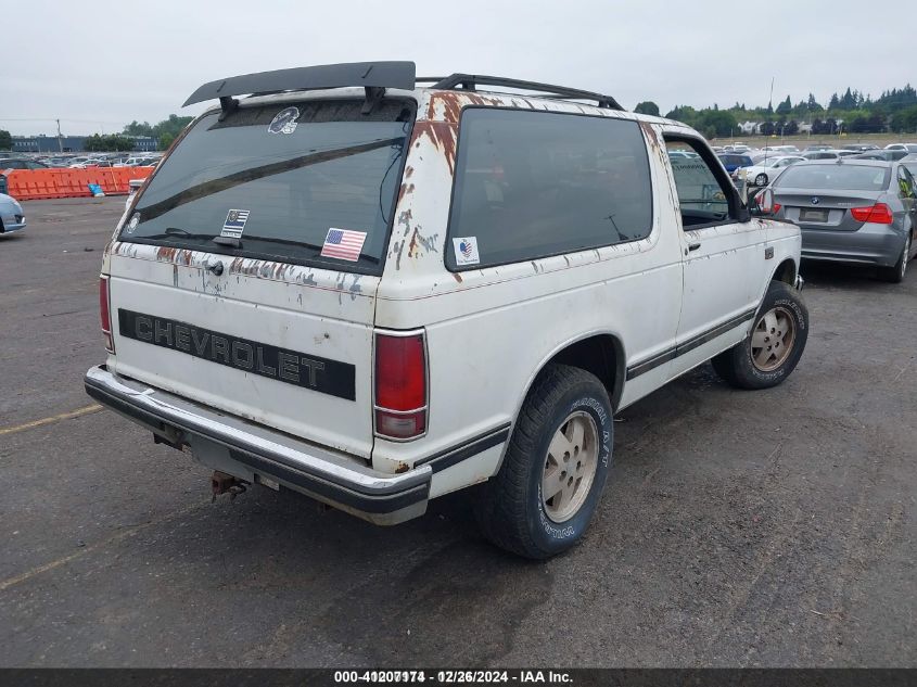 1990 Chevrolet Blazer S10 VIN: 1GNCT18Z1L8103924 Lot: 41207174