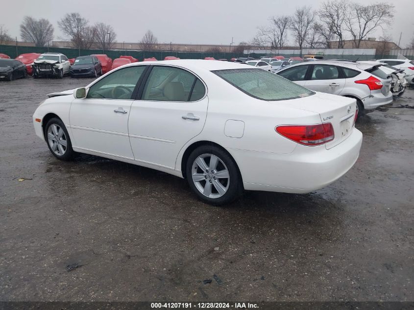 2005 Lexus Es 330 VIN: JTHBA30G755113196 Lot: 41207191