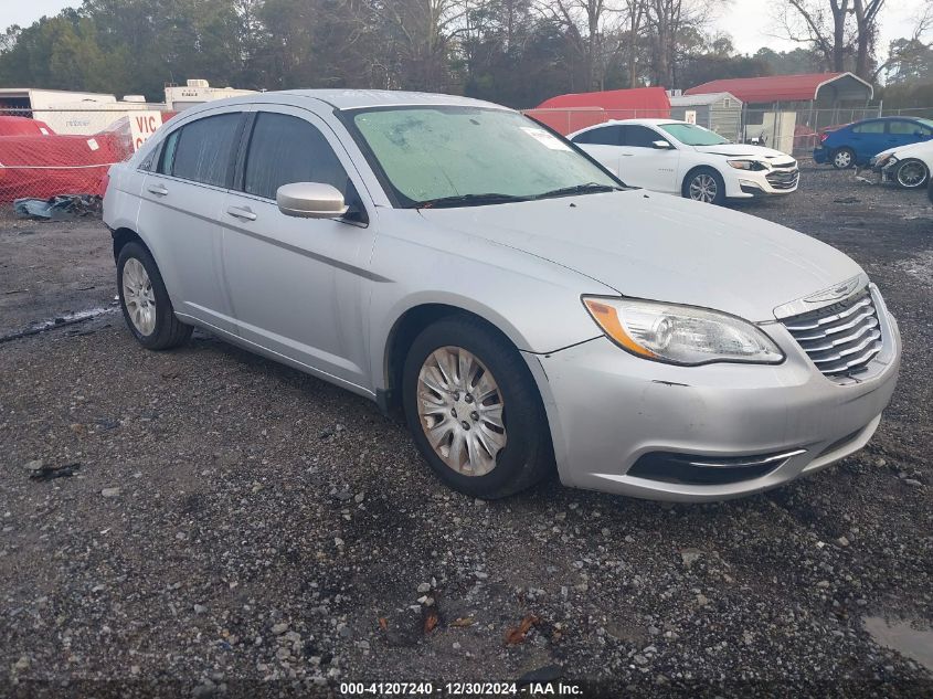 2012 Chrysler 200 Lx VIN: 1C3CCBAB5CN138838 Lot: 41207240