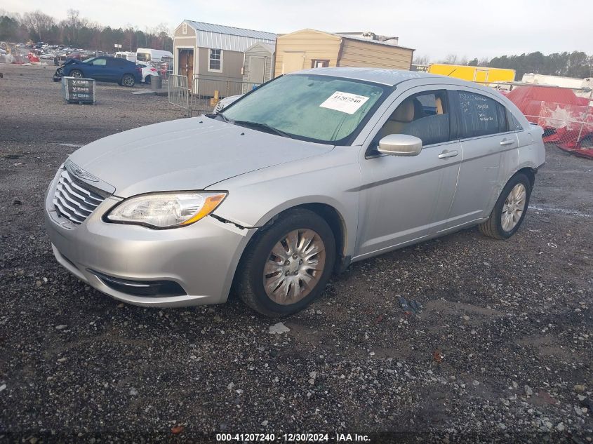 2012 Chrysler 200 Lx VIN: 1C3CCBAB5CN138838 Lot: 41207240