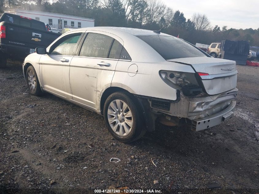 2012 Chrysler 200 Lx VIN: 1C3CCBAB5CN138838 Lot: 41207240