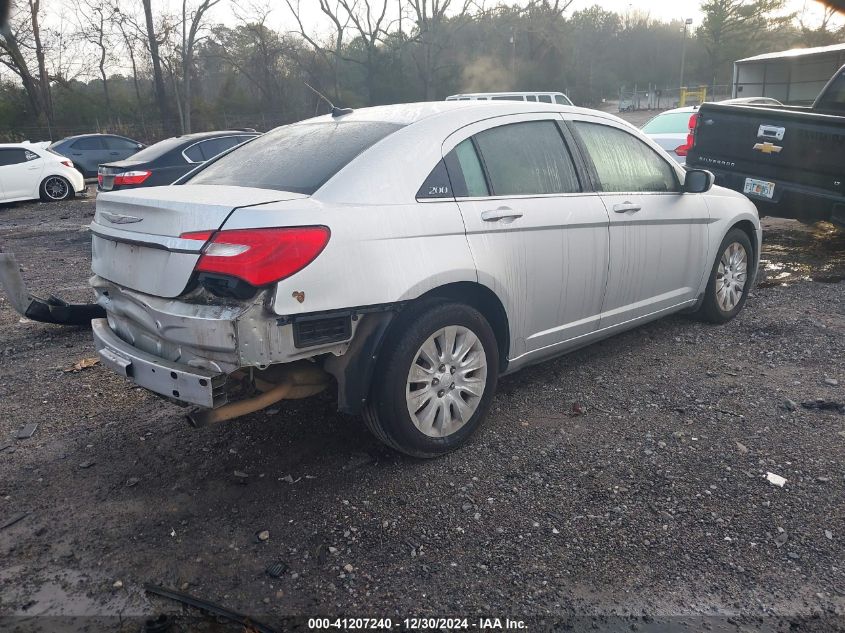 2012 Chrysler 200 Lx VIN: 1C3CCBAB5CN138838 Lot: 41207240