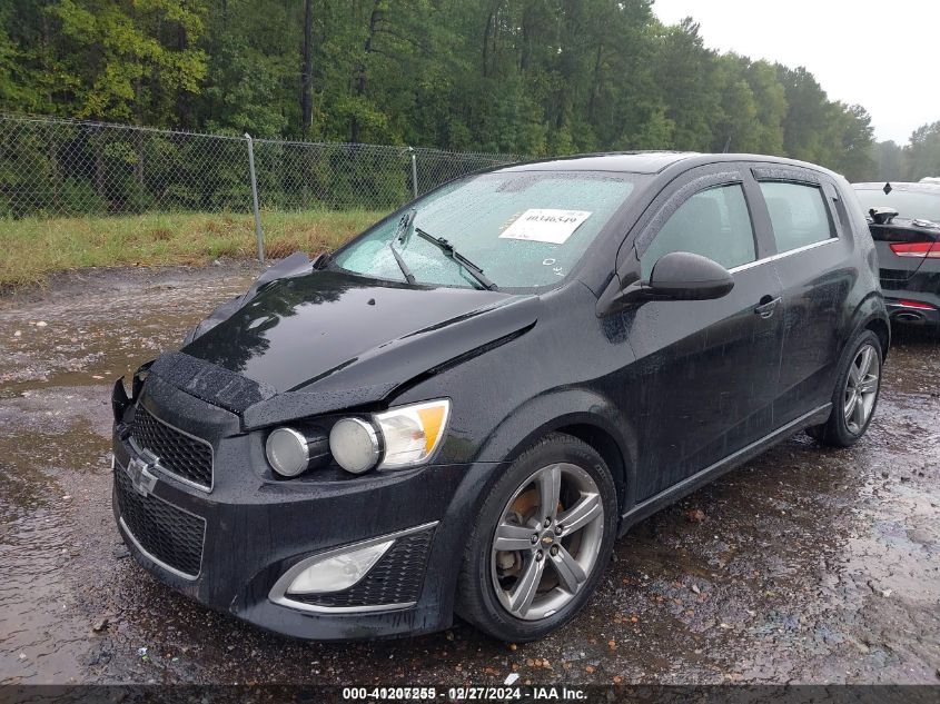 2013 Chevrolet Sonic Rs Auto VIN: 1G1JG6SB3D4171981 Lot: 41207255