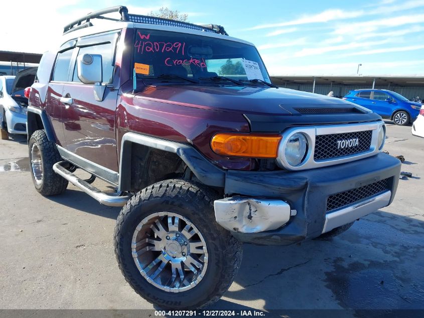 2007 Toyota Fj Cruiser VIN: JTEBU11F370099778 Lot: 41207291