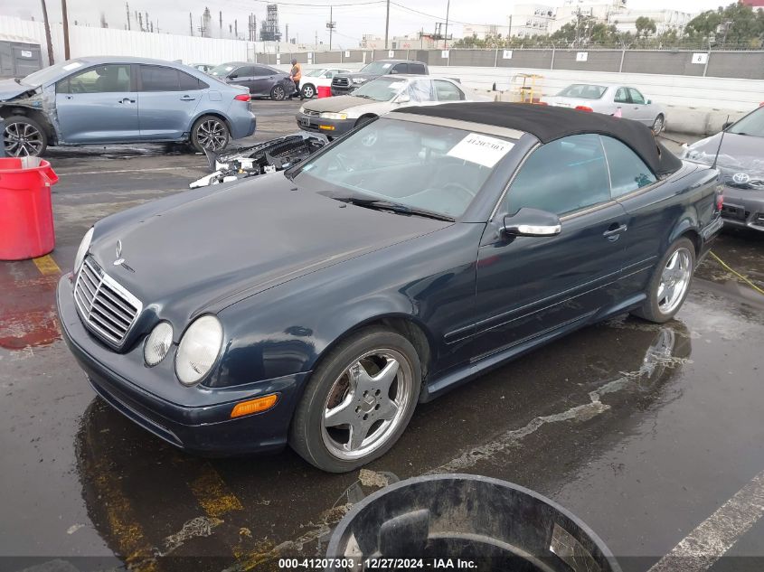 2000 Mercedes-Benz Clk 430 VIN: WDBLK70G6YT035213 Lot: 41207303