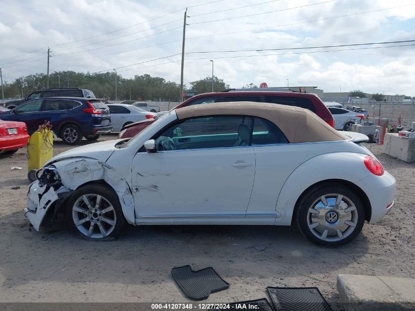 2013 Volkswagen Beetle 2.5L VIN: 3VW5P7AT4DM813845 Lot: 41207348