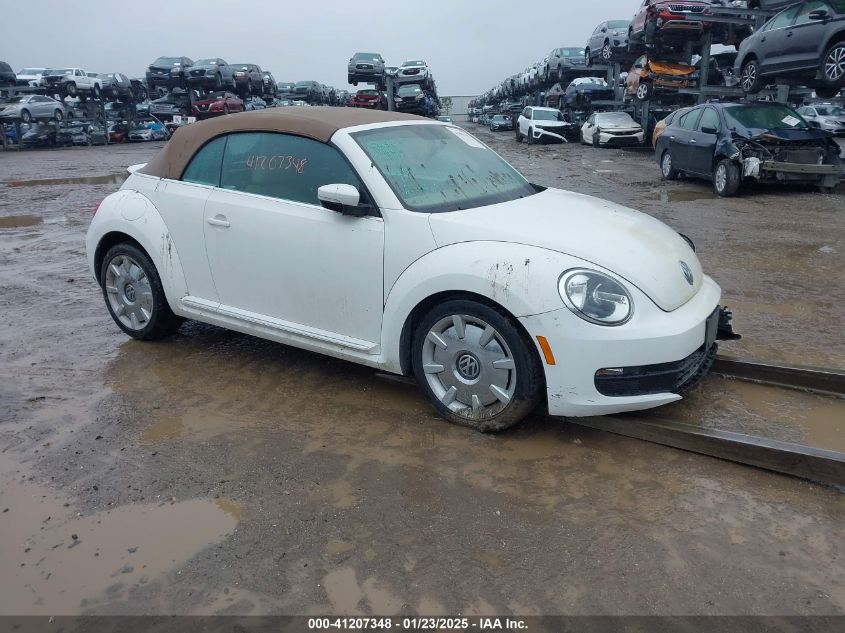 2013 Volkswagen Beetle 2.5L VIN: 3VW5P7AT4DM813845 Lot: 41207348