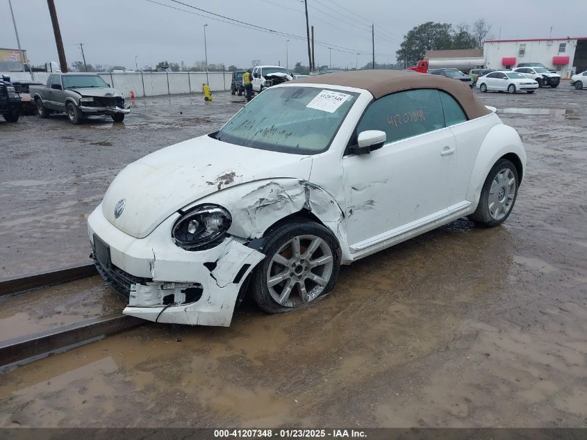 2013 Volkswagen Beetle 2.5L VIN: 3VW5P7AT4DM813845 Lot: 41207348