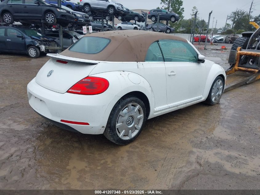 2013 Volkswagen Beetle 2.5L VIN: 3VW5P7AT4DM813845 Lot: 41207348