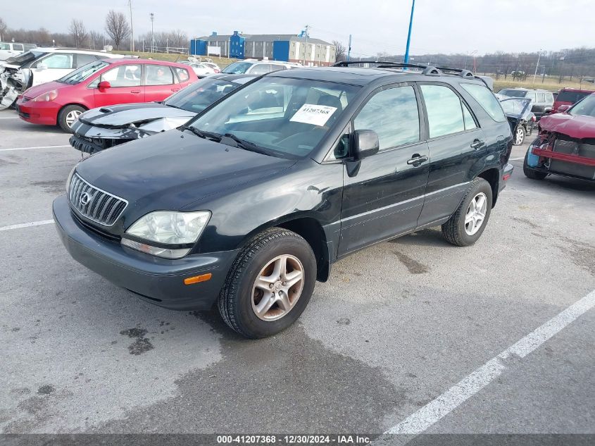 2001 Lexus Rx 300 VIN: JTJHF10U810166789 Lot: 41207368