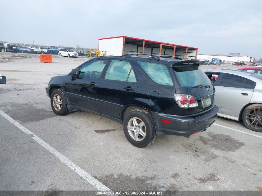 2001 Lexus Rx 300 VIN: JTJHF10U810166789 Lot: 41207368