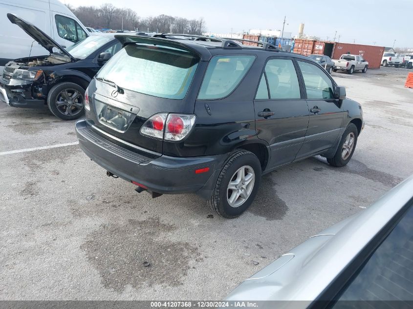 2001 Lexus Rx 300 VIN: JTJHF10U810166789 Lot: 41207368