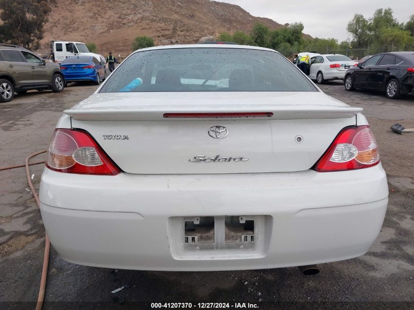 2001 Toyota Camry Solara Se V6 VIN: 2T1CF22PX1C445354 Lot: 41207370