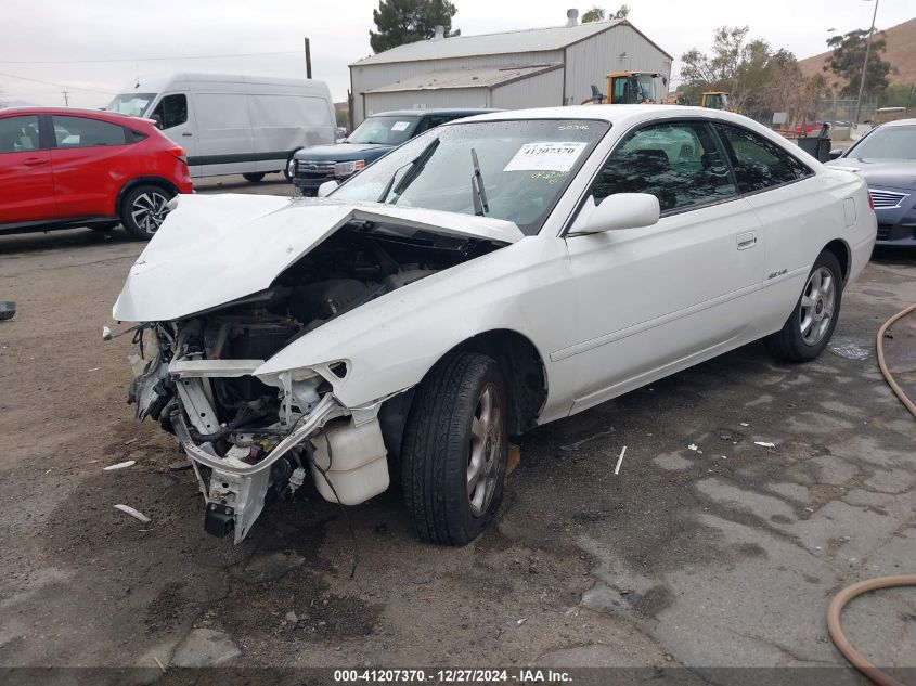 2001 Toyota Camry Solara Se V6 VIN: 2T1CF22PX1C445354 Lot: 41207370