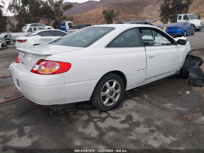 2001 Toyota Camry Solara Se V6 VIN: 2T1CF22PX1C445354 Lot: 41207370