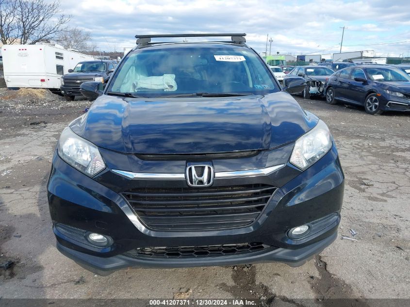 2016 Honda Hr-V Ex-L VIN: 3CZRU6H73GM716344 Lot: 41207371