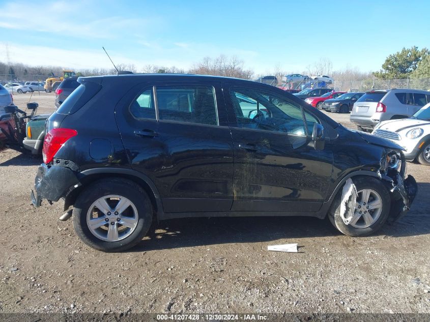 2020 Chevrolet Trax Fwd Ls VIN: KL7CJKSB1LB336699 Lot: 41207428