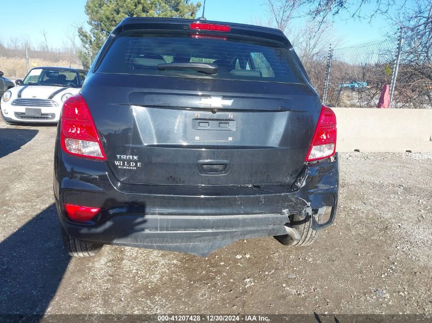 2020 Chevrolet Trax Fwd Ls VIN: KL7CJKSB1LB336699 Lot: 41207428