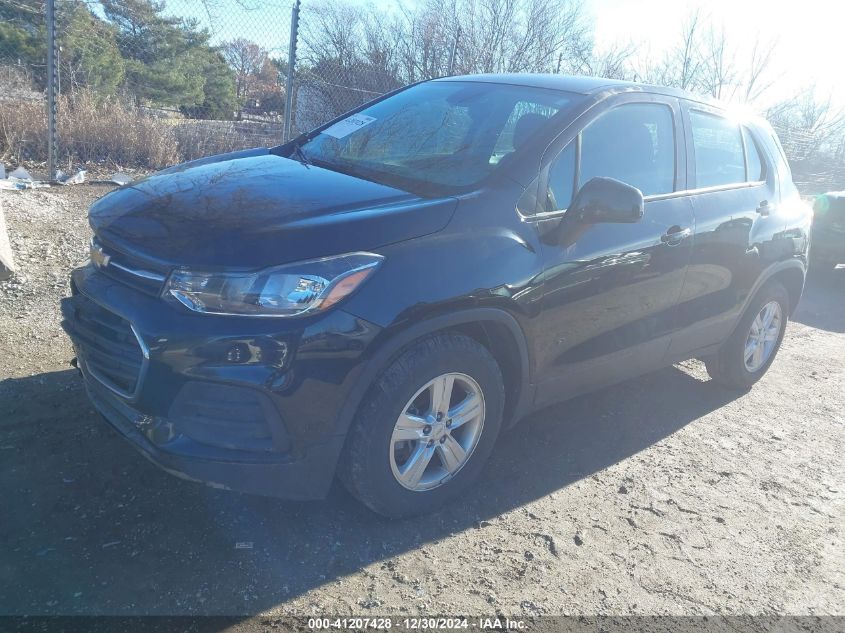 2020 Chevrolet Trax Fwd Ls VIN: KL7CJKSB1LB336699 Lot: 41207428