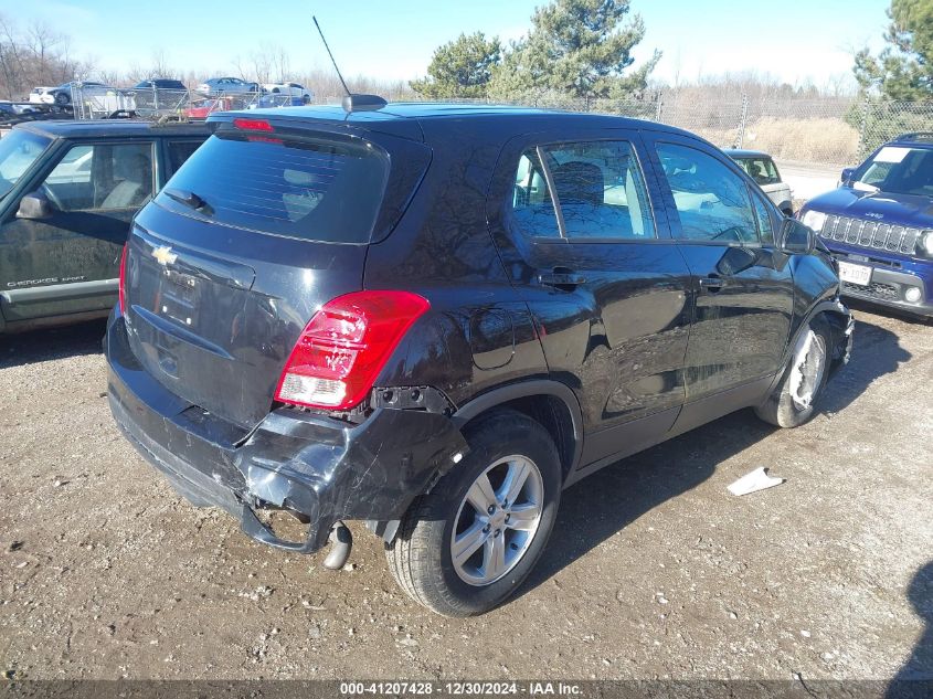 2020 Chevrolet Trax Fwd Ls VIN: KL7CJKSB1LB336699 Lot: 41207428