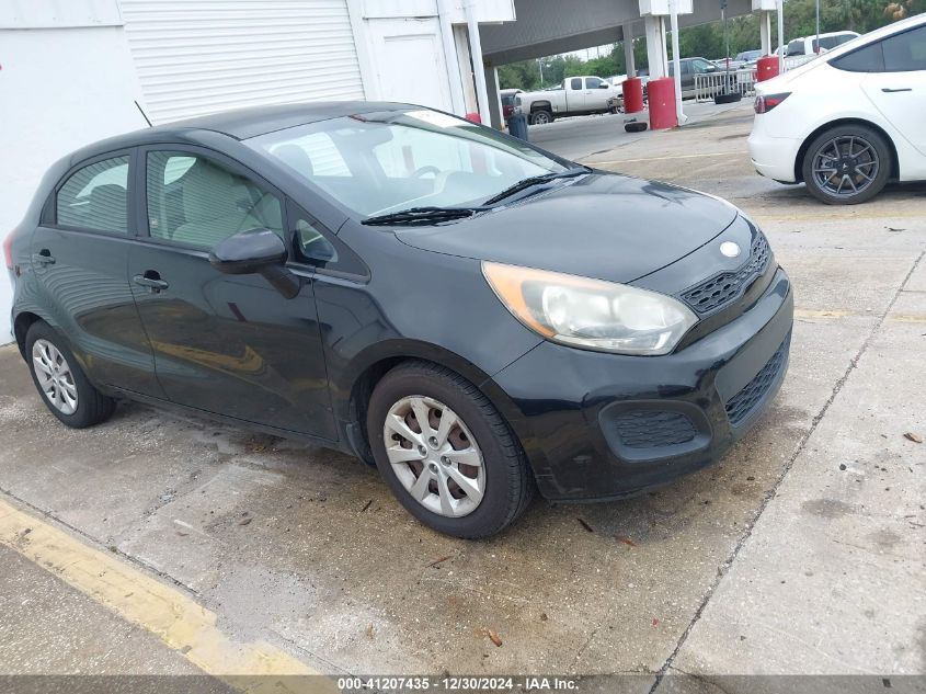 2013 Kia Rio Lx VIN: KNADM5A36D6245588 Lot: 41207435