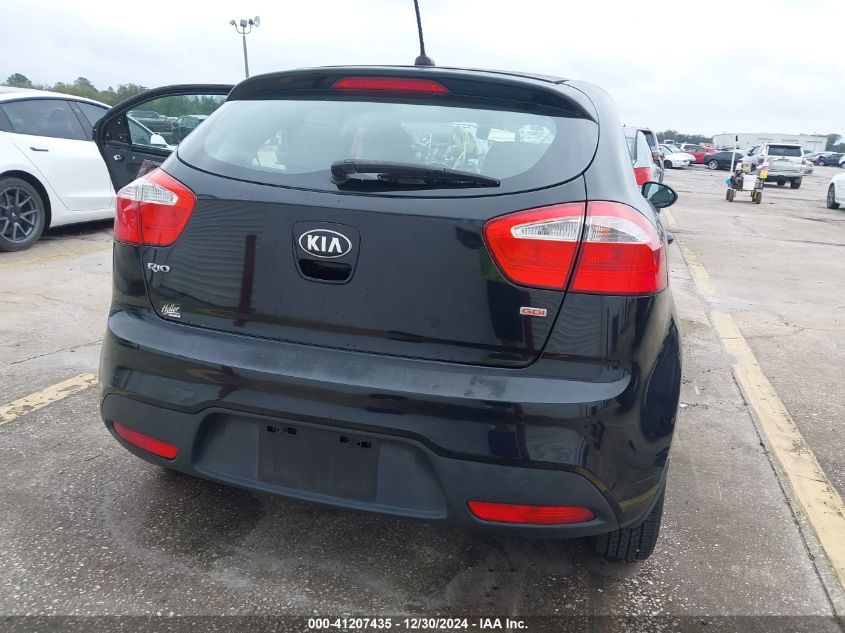 2013 Kia Rio Lx VIN: KNADM5A36D6245588 Lot: 41207435