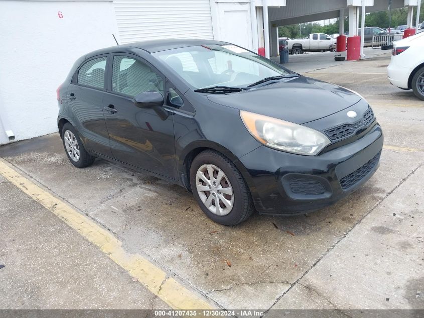 2013 Kia Rio Lx VIN: KNADM5A36D6245588 Lot: 41207435