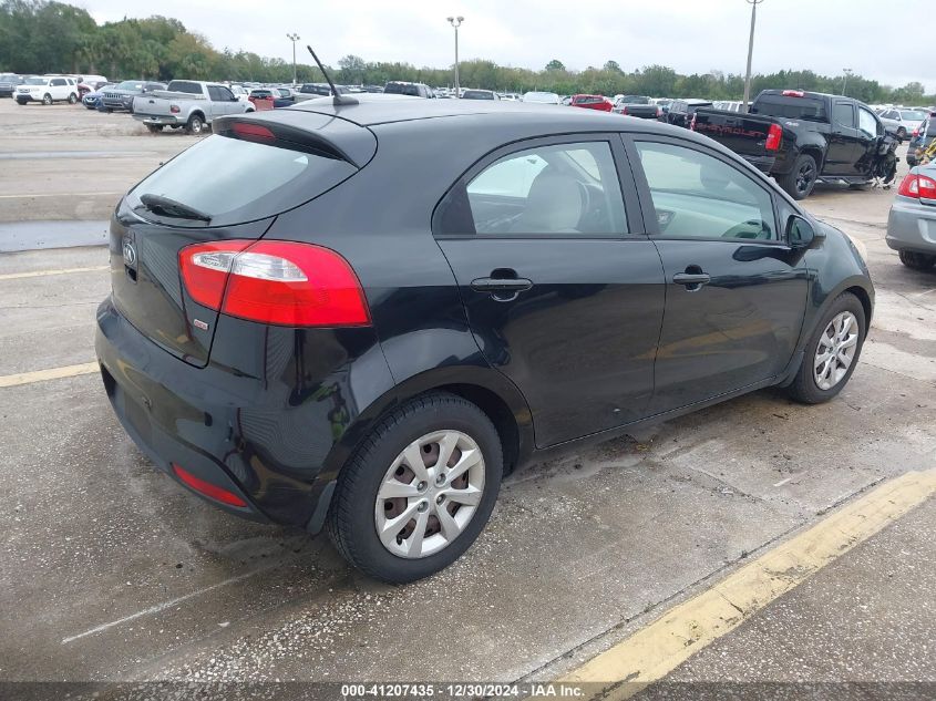 2013 Kia Rio Lx VIN: KNADM5A36D6245588 Lot: 41207435